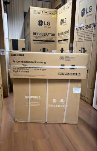Ar-Condicionado Samsung WindFree? inverter AI Pro 12.000 BTUs Quente/Frio 220V