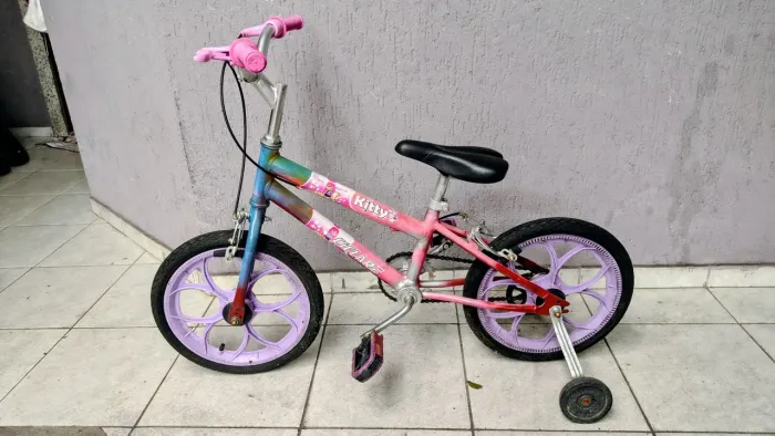 Bicicleta aro 16 infantil, entrego, cartão, taxa