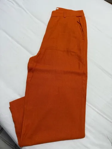 Calça de linho 36
