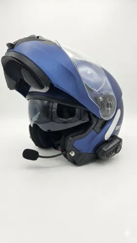 Capacete GP TECH Articulado + Intercomunicador