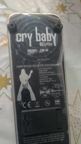 Wah cry baby wylde zw45 vendo ou troco 
