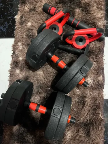 Kit Academia Halteres Musculação 15KG