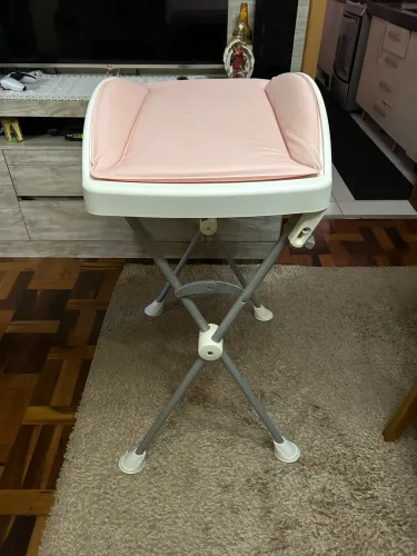 Banheira com trocador dobrável 
