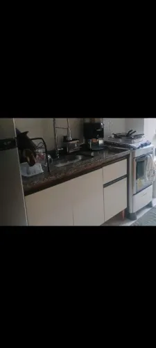 GABINETE COM PIA EM PEDRA LEGITIMA COM CUBA INOX