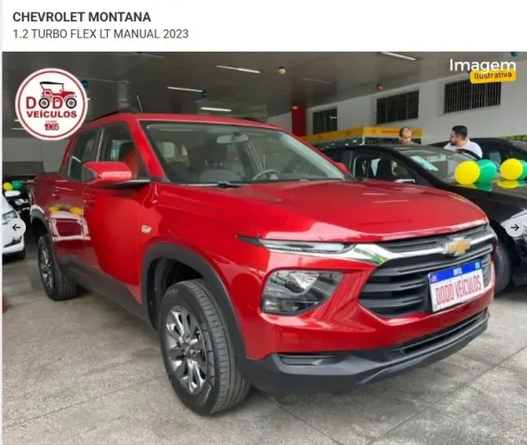 Chevrolet Montana LT 1.2 Turbo Flex 12V 4P Mec. 2023