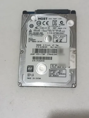 HD 500gb Sata Slim