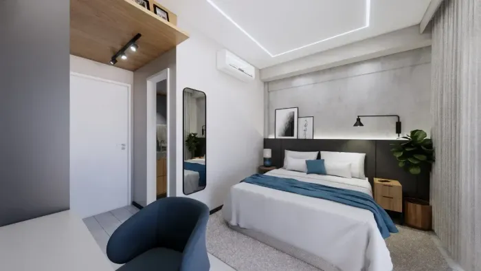 APARTAMENTO NOVO E MOBILIADO EM PINHEIROS | 30 M² | 1 VAGA DE GARAGEM | LAZER COMPLETO