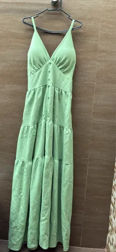 Vestido longo TAM único