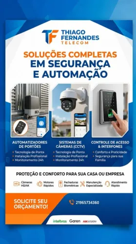 Autorização portão de garagem e pedestre semáforo sinal