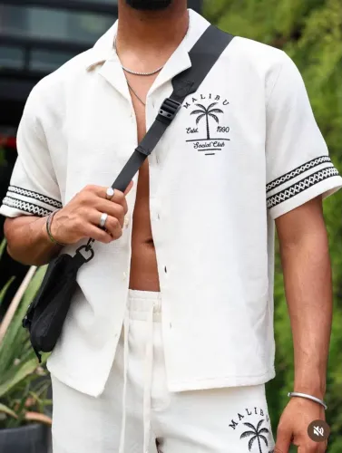 Conjunto masc Malibu importado EUA Miami novíssimo tamanho XL ou GG