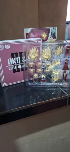 HEAD DKO SSJ1 SSJ2 GOKU BARDOCK SH FIGUARTS BANDAI