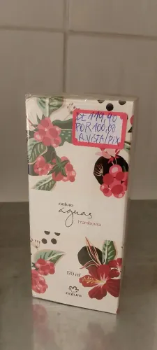 Perfume Natura Águas Framboesa De R$120,00 Por R$100,00