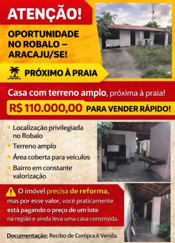 Oportunidade No Robalo 