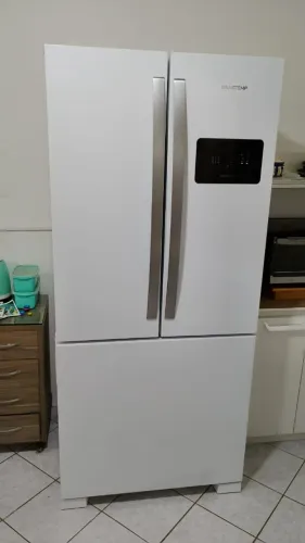 Refrigerador Brastemp 554 L, frost free branca