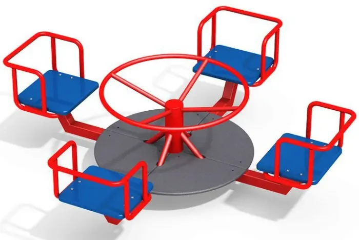 Suporte giratória com cadeiras para jardim, infantil