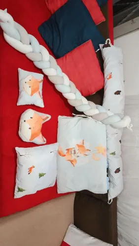 DESAPEGO Kit Berço Raposinha Completo<br>? SEM DETALHES ? Kit Berço Tema Raposa