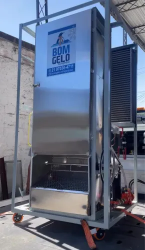 Máquinas de Gelo em Escamas e em Cubos 