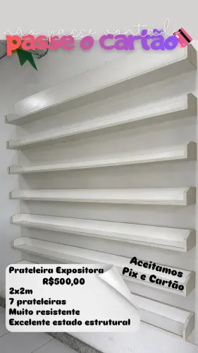 Prateleira Expositora