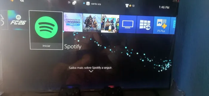 Vendo ps4 semi-novo ja com jogos dentro gta 5 fc26 ufc 4 god rag
