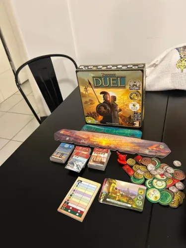Jogo de tabuleiro 7 wonders duel
