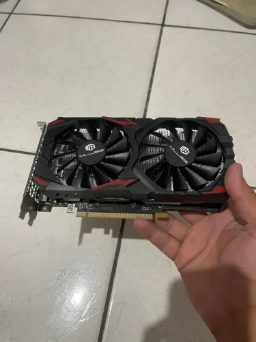 RX 580 8GB 2048SP MLLSE - Não dá vídeo - Para peças ou reparo