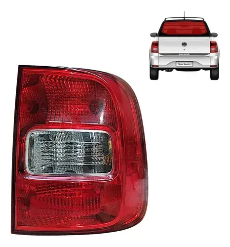 Lanterna Traseira Vw Saveiro G5 2010 A 2016 Direito Direito/passageiro Vermelho