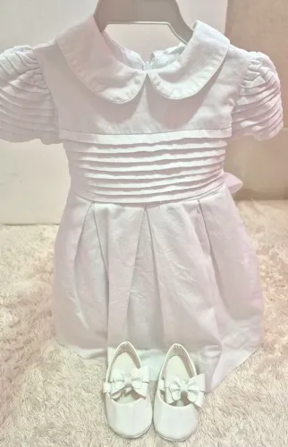 Vestido Batizado e Sapatinho
