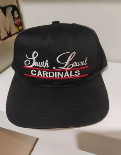 Boné vintage south Laurel cardinals basketball the game