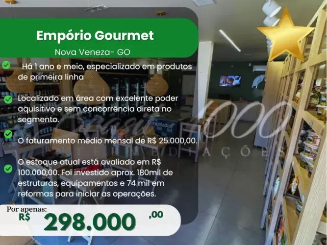 Empório Lindo no Centro, Nova Veneza - GO. - (COD  114409)