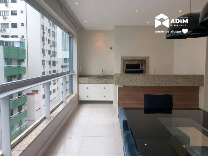 Aluguel Anual: Apartamento mobiliado 3 dormitórios sendo 1 suíte, e 2 Demi suíte no Centro