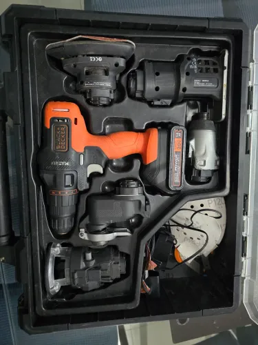 Jogo kit Matrix com 6 Ferramentas 20V Black&Decker