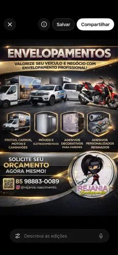 Adesivos e envelopamentos
