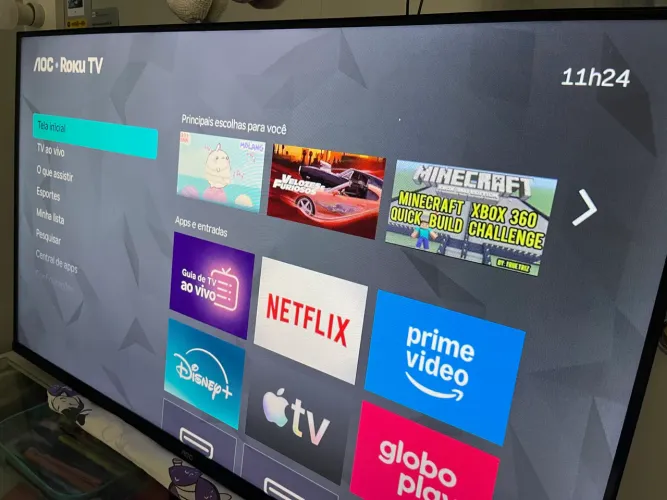 Televisão Roku TV