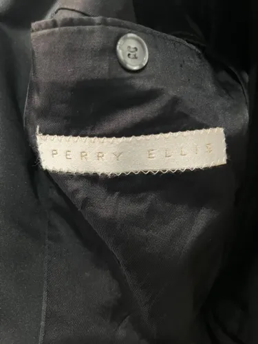 Smoking Completo Perry Ellis Original Preto - Lã (Made in USA)