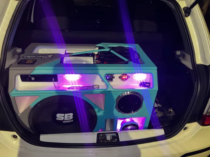 CAIXA 4 VIAS SOM AUTOMOTIVO
