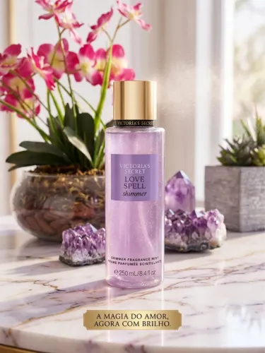 Body splash love spell shimmer