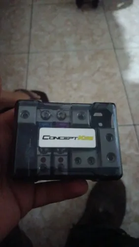 Porta fusível distribuidor 2 vias combinado positivo e negativo conceptkith