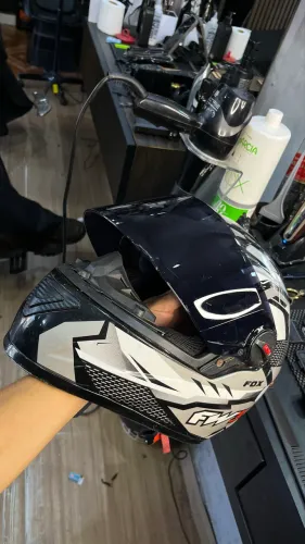 Capacete gtx fox grafite 