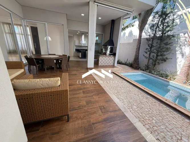 Casa Térrea de Alto Padrão em Condomínio Fechado 277 m², Uberlândia (Nova Uberlândia).