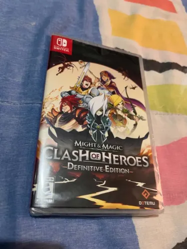 Jogo Might & Magic Clash Of Heroes Limited Run Switch Lacrado