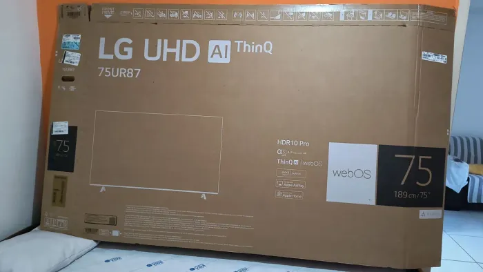 LG TV  75    "Estado de Nova" 