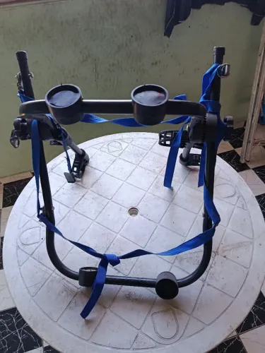 Suporte Porta Bike Transbike Carro Sedan E Hatch 2 Bicicleta
