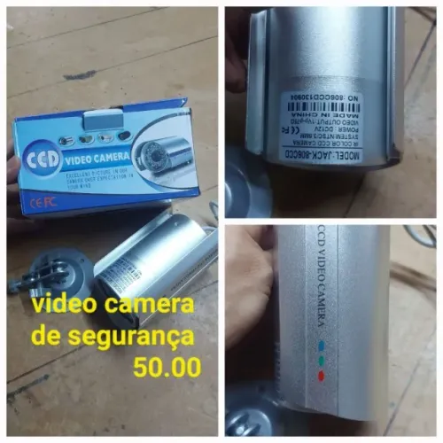 Vídeo Câmera de Segurança CCD analógica