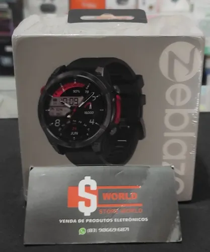 Relógio inteligente Zeblaze stratos 4 Com GPS integrado - Store World