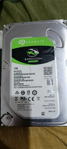 HD Seagate Barracuda 1TB com defeito - ST1000DM010 - Para peças ou reparo