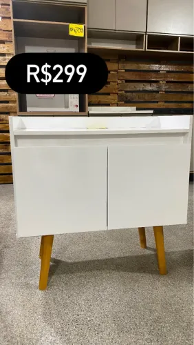 Aparador 2 portas novo em promoção, a pronta entrega!