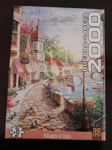 Quebra-cabeça Villagio d'Italia - 2000 peças