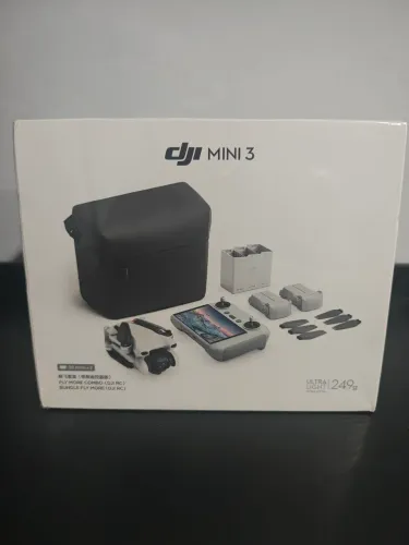 Drone DJI MINI 3 completo combo RC tela LACRADO OFERTA EXCLUSIVA