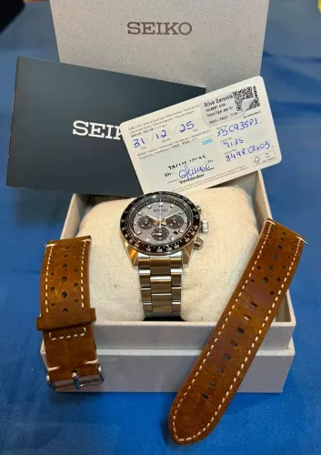 Relógio SEIKO PROSPEX SPEEDTIMER Cronógrafo Solar 41mm ? Ref SSC935P1 (Azul Claro)