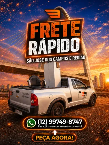 FRETE SJC CARRETO SÃO JOSÉ DOS CAMPOS, JACAREÍ E TAUBATÉ